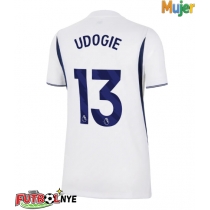 Camiseta Tottenham Hotspur Destiny Udogie #13 Primera Equipación para mujer 2026-27 manga corta